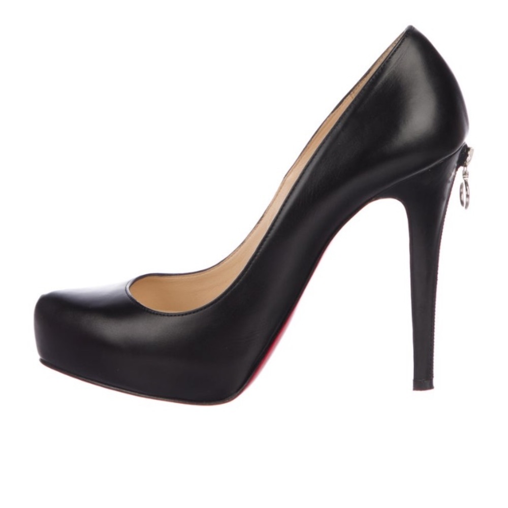 Christian Louboutin Pointed Toe Platform Pumps